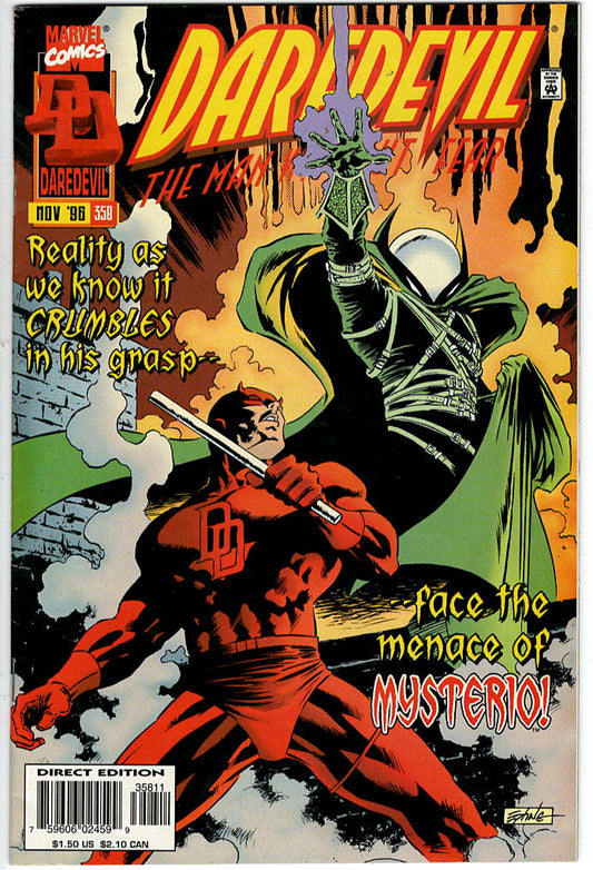Pre-Owned - Daredevil #358  (November 1996) Scanned Image Pop Weasel Pre-Owned Comics