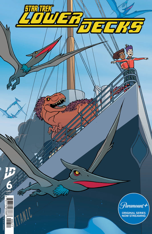 Star Trek: Lower Decks #6 Cover A (Lawrence) - Image