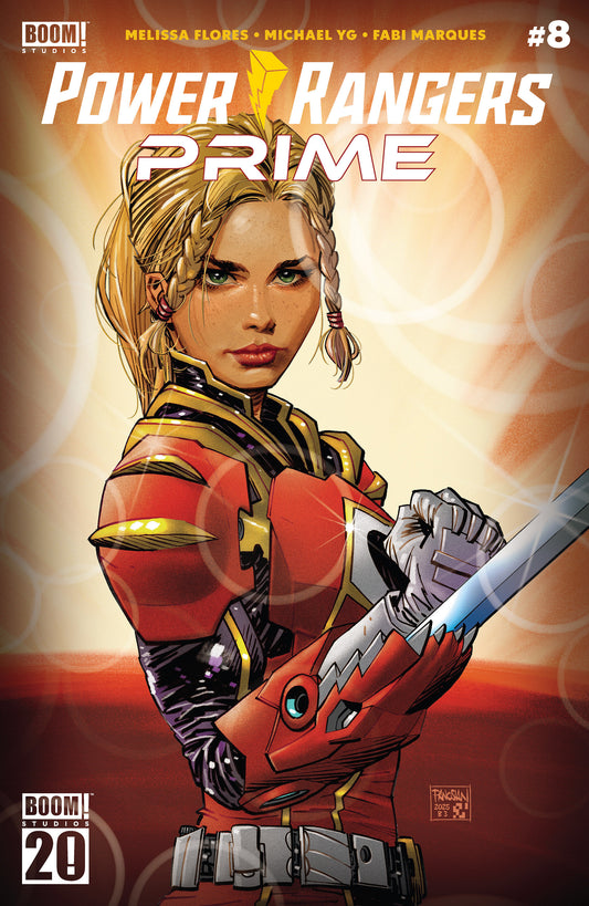 Power Rangers Prime #8 C BOOM 20th Anniversary Variant (Dressed, Panosian) - Image
