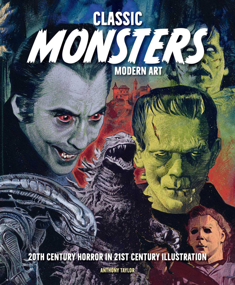Classic Monsters, Modern Art 20th Century Horror in 21st Century Illustration image - Books - Image - Pop Weasel