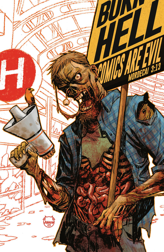 Hello Darkness #13 C Variant (Full Art, Johnson) - Image