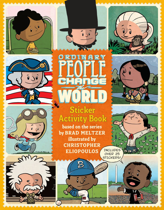Ordinary People Change the World Sticker Activity Book image