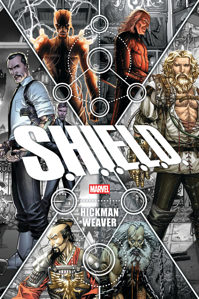 S.H.I.E.L.D. By Hickman & Weaver Omnibus Dustin Weaver Cover [DM Only] | Hardcover - Image - Graphic Novels - Image - Pop Weasel