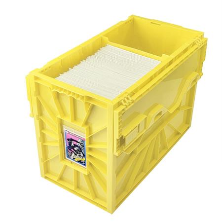 Short Comic Book Bin Yellow - Image - Comic Accessories - Image - Pop Weasel