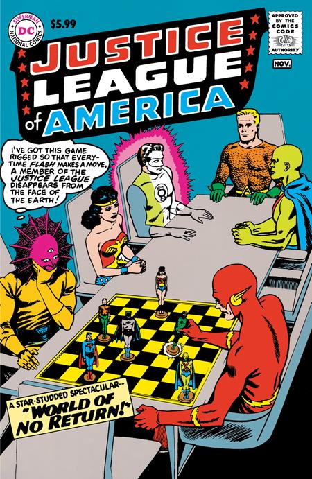 Justice League Of America #1 Facsimile Edition  B Murphy Anderson Foil Var image