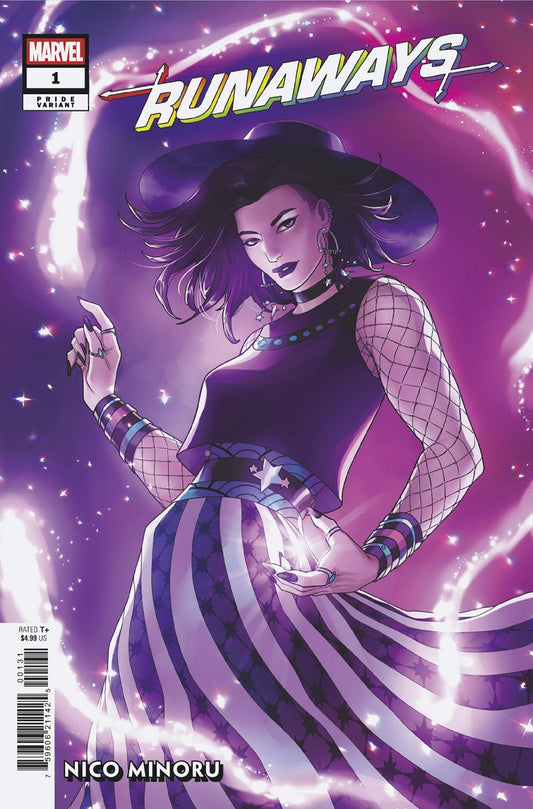 RUNAWAYS #1 MEGHAN HETRICK PRIDE VARIANT [DOOM] - Image