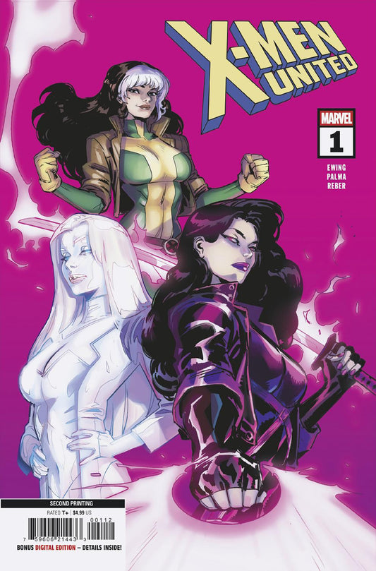 X-MEN UNITED #1 MATTEO LOLLI 2ND PRINTING VARIANT - Image