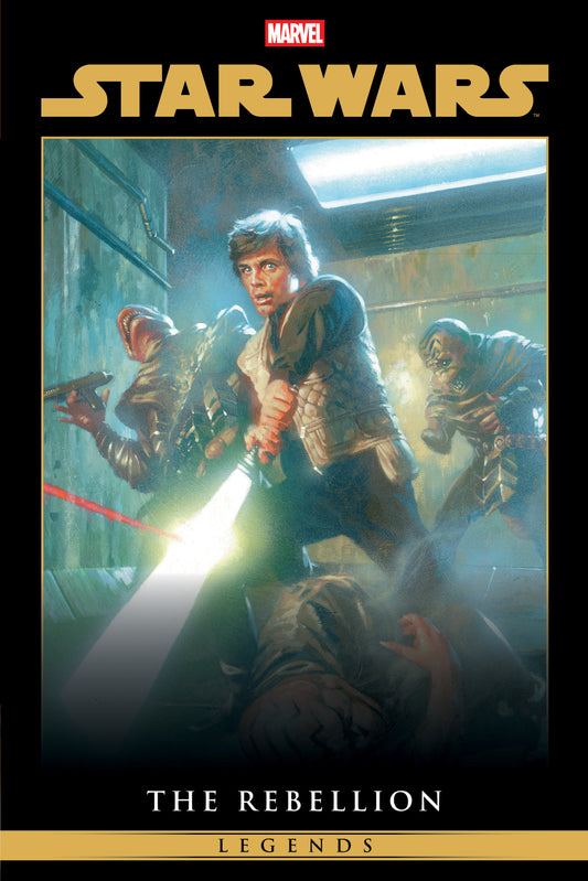 Star Wars Legends: The Rebellion Omnibus Vol. 3 Hugh Fleming Luke Cover | Hardcover - Image