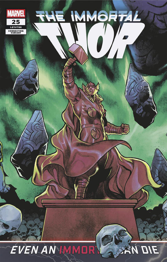 IMMORTAL THOR #25 MARTIN COCCOLO DEATH OF THE IMMORTAL THOR 3-PART CONNECTING VARIANT - Image