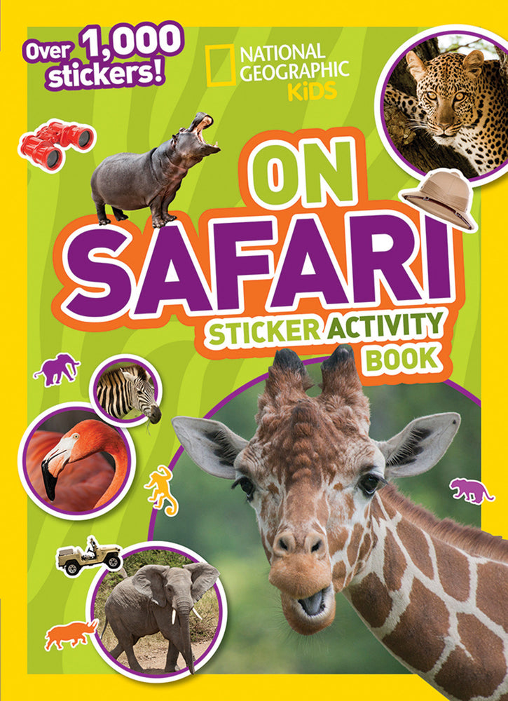 National Geographic Kids On Safari Sticker Activity Book image - Children/Young Adult - Image - Pop Weasel