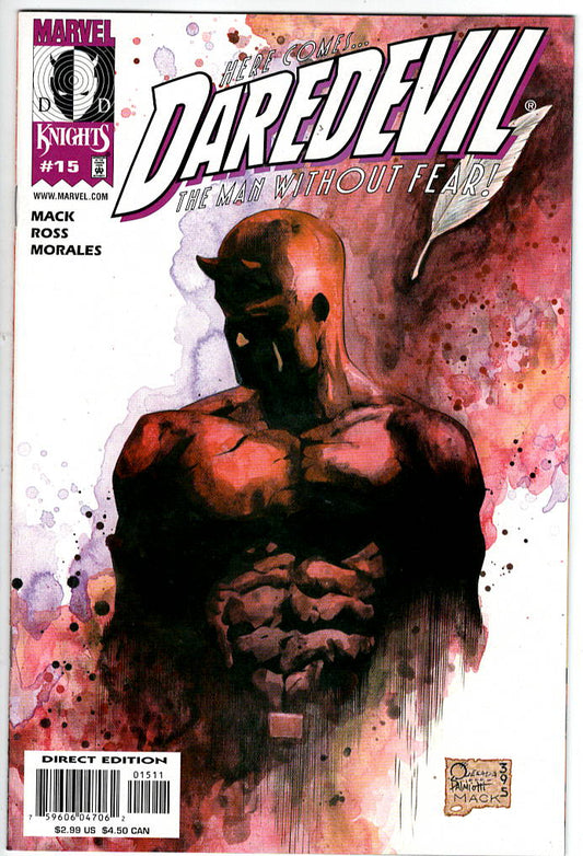 Pre-Owned - Daredevil #15  (April 2001) Scanned Image Pop Weasel Pre-Owned Comics
