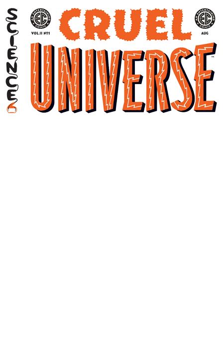 Ec Cruel Universe 2 #1 (of 12)  D Blank Sketch Variant  Var - Image