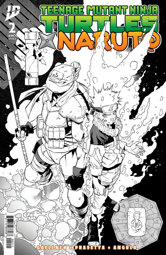 Teenage Mutant Ninja Turtles x Naruto #2 Cover A Second Printing (Jiménez) - Image