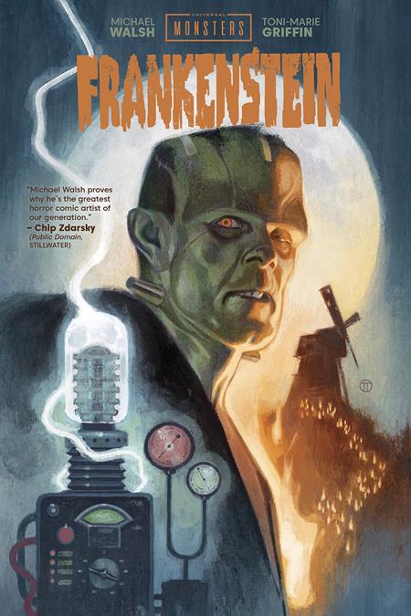 Universal Monsters Frankenstein  | Hardcover Direct Market Exclusive Julian Totino Tedesco - Image - Graphic Novels - Image - Pop Weasel