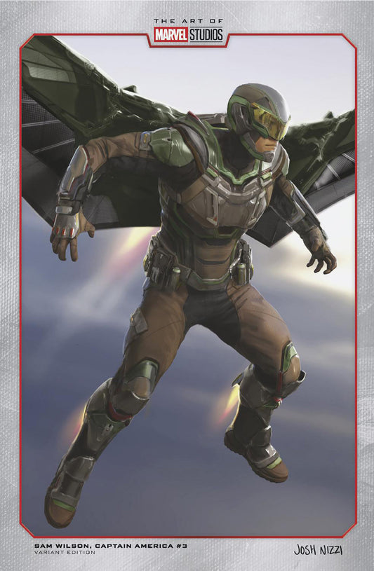 SAM WILSON, CAPTAIN AMERICA #3 JOSH NIZZI MARVEL STUDIOS VARIANT image