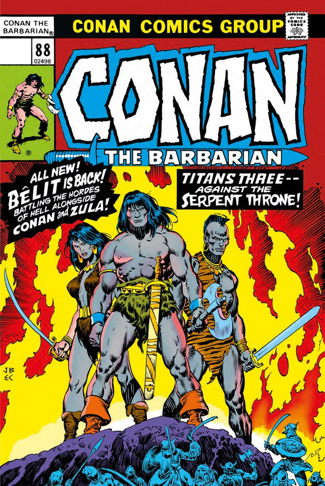 Conan The Barbarian The Original Comics Omnibus | Hardcover Vol 04 Regular Edition John Buscema - Graphic Novels - Image - Pop Weasel