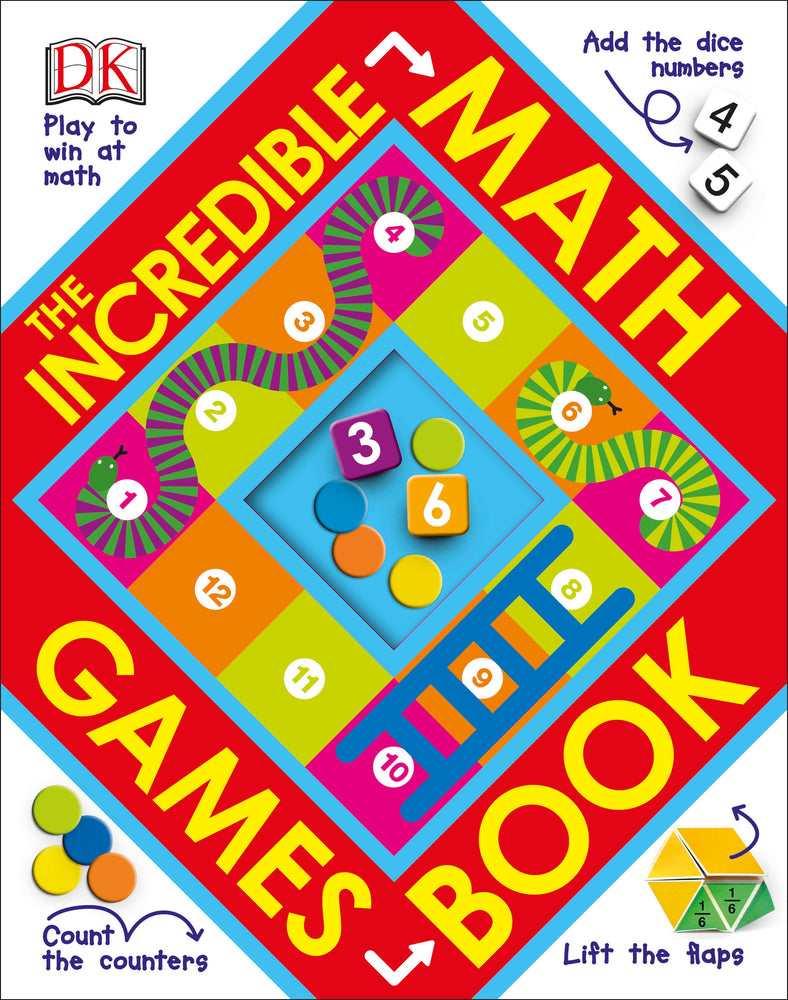 The Incredible Math Games Book | Hardcover image - Children/Young Adult - Image - Pop Weasel