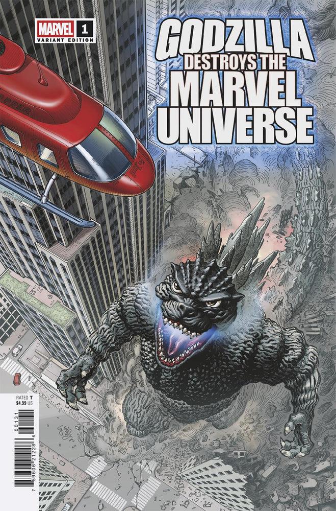 GODZILLA DESTROYS THE MARVEL UNIVERSE - Comics - Image - Pop Weasel