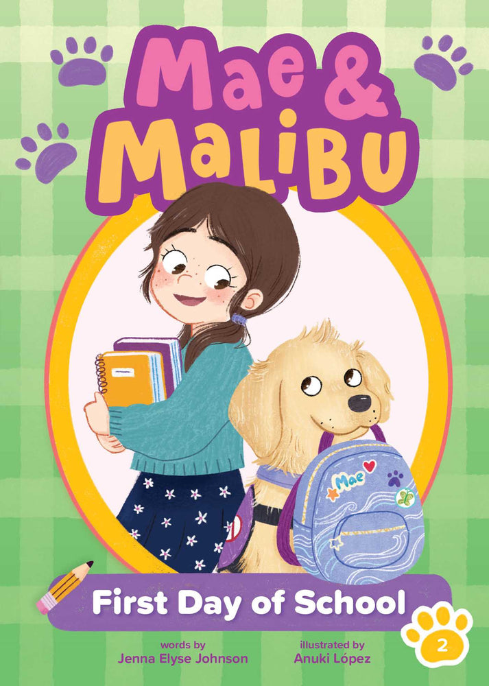 Mae And Malibu: First Day Of School (Mae And Malibu - Childrens Books - Image - Pop Weasel