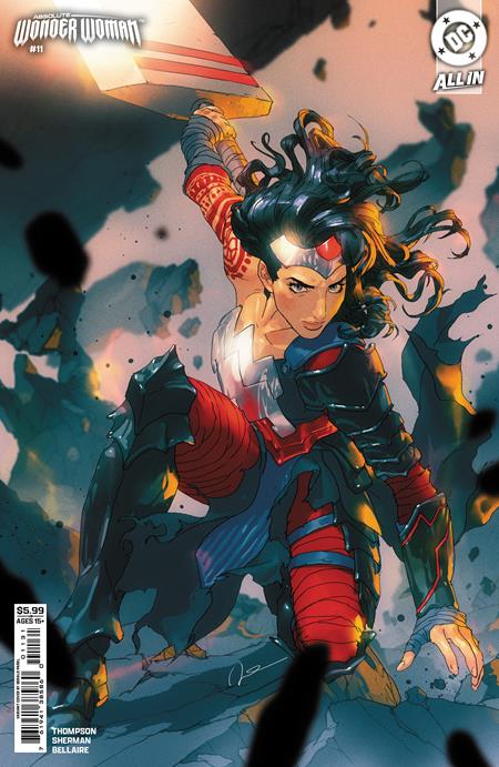 Absolute Wonder Woman #11  C Gerald Parel Card Stock Var - Image