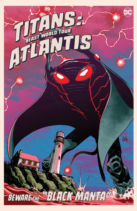 Titans Beast World Tour Atlantis #1  | One Shot  C Cully Hamner Card Stock Var image