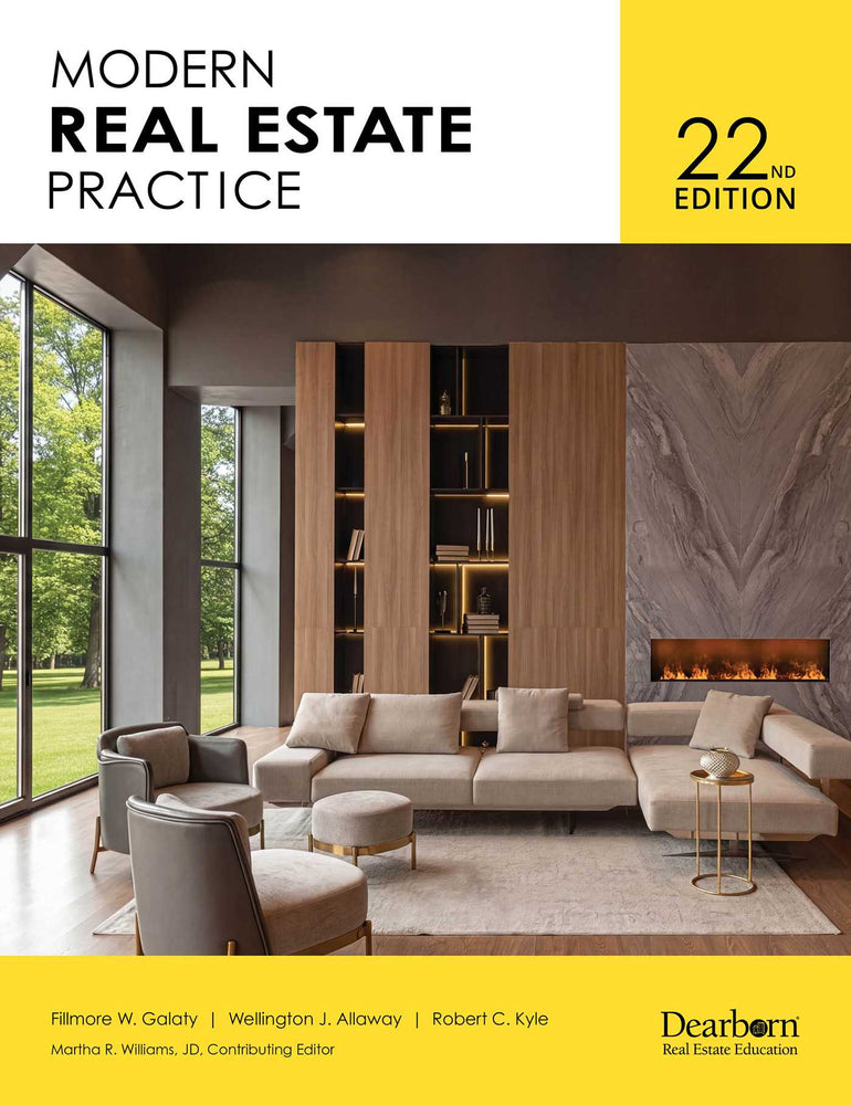 Dearborn Modern Real Estate Practice, 22Nd Edition - Comprehensive Real Estate Licensing & Professional Development Textbook With Industry Exper - Books - Image - Pop Weasel