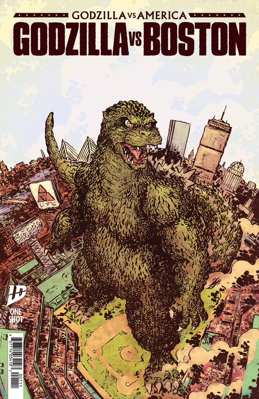 Godzilla Vs. America: Boston Variant B (Lonergan) - Image