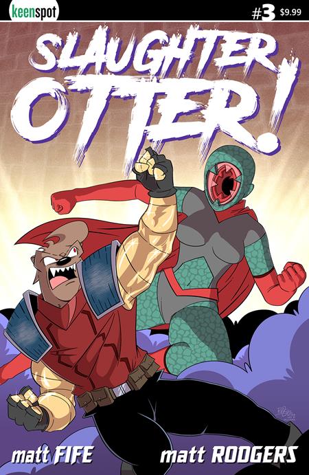 Slaughter Otter #3  D Matt Rodgers Spot Foil X-men #277 Homage Var - Image