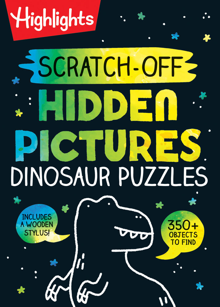 Scratch-Off Hidden Pictures Dinosaur Puzzles image - Books - Image - Pop Weasel