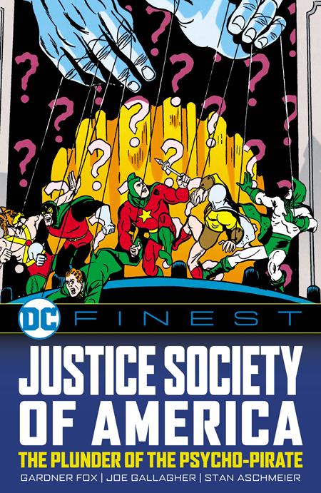 Dc Finest Justice Society Of America The Plunder Of The Psycho-pirate  | TPB - Image - Graphic Novels - Image - Pop Weasel