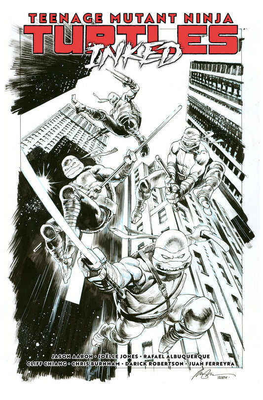 Teenage Mutant Ninja Turtles, Vol. 1: Return to New York—Inked Deluxe Edition | Hardcover - Image