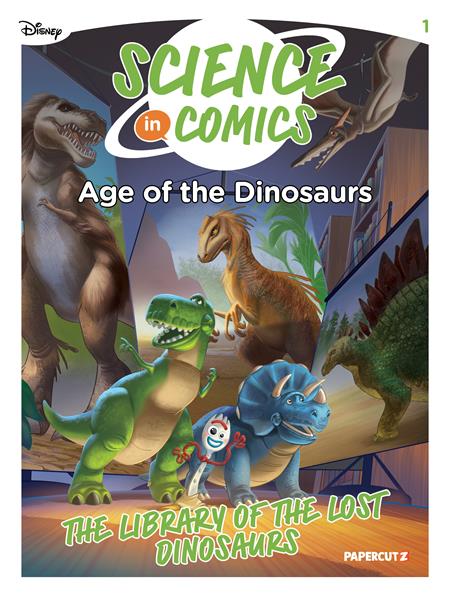 Disney Science In Comics Age Of The Dinosaurs | TPB The Libarary Of The Lost Dinosaurs - Graphic Novels - Image - Pop Weasel