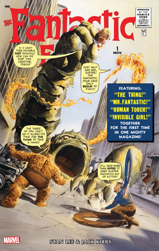 The Fantastic Four Omnibus Vol. 1 Alex Ross Cover [New Printing 3] | Hardcover - Image - Graphic Novels - Image - Pop Weasel