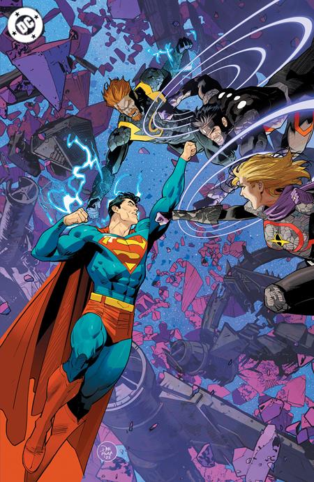 Superman #28  F Dan Mora Spot Foil Var - Image