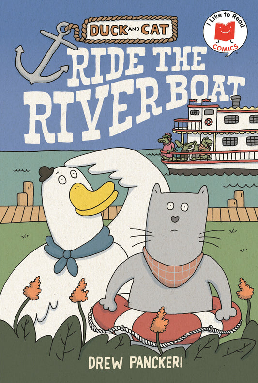 Duck and Cat Ride the Riverboat | Hardcover - Image
