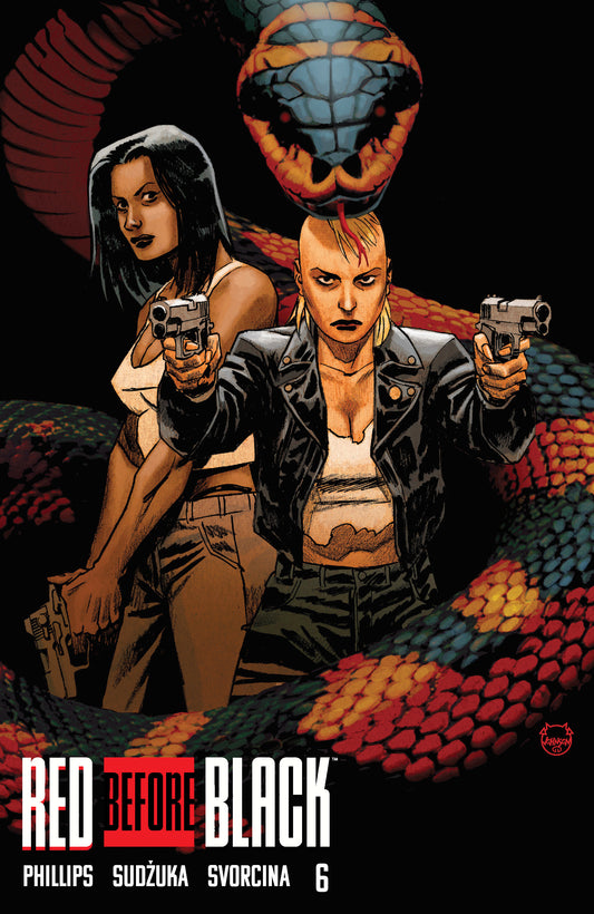 Red Before Black #6 B Variant (Dressed, Johnson) - Image
