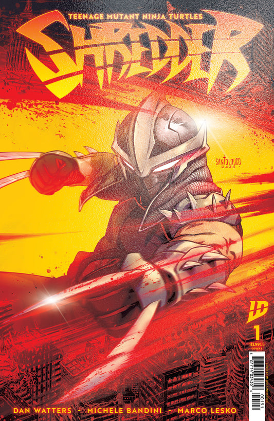 Teenage Mutant Ninja Turtles: Shredder #1 Variant E Foil (Santolouco) - Image