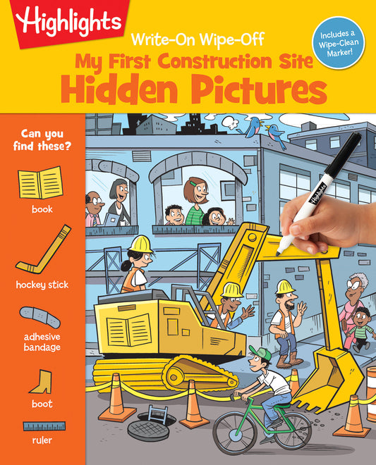 Write-On Wipe-Off My First Construction Site image