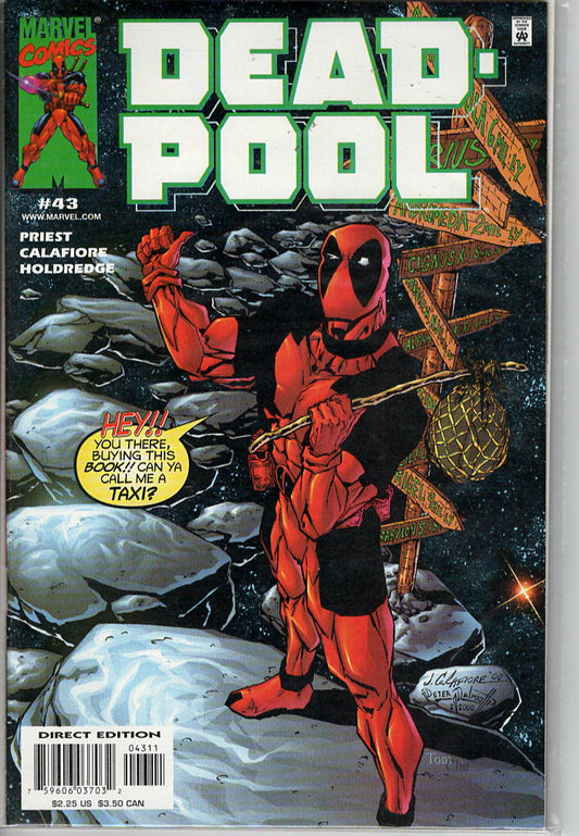 Pre-Owned - Deadpool #43  (August 2000) Scanned Image Pop Weasel Pre-Owned Comics
