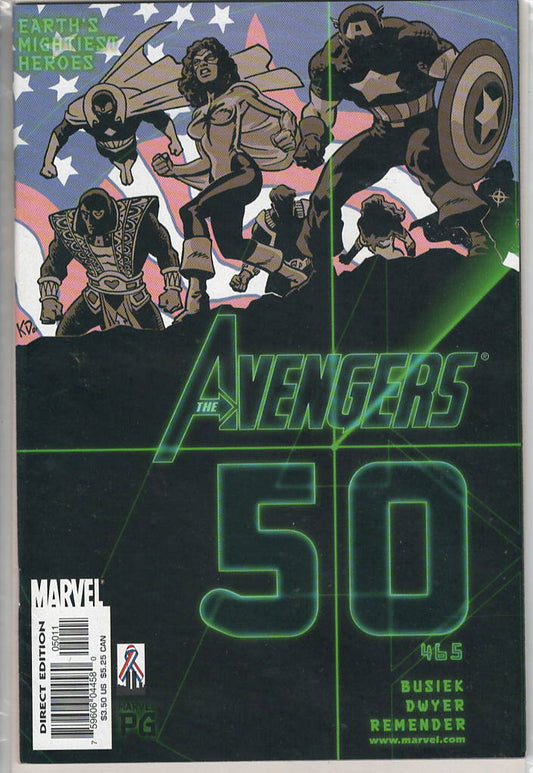 Pre-Owned - Avengers #50 (465)  (March 2002) Scanned Image Pop Weasel Pre-Owned Comics