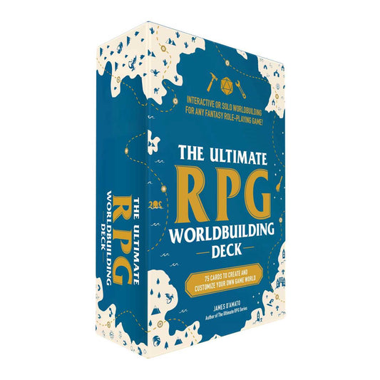 The Ultimate RPG Worldbuilding Deck 75 Cards to Create and Customize Your Own Game World image