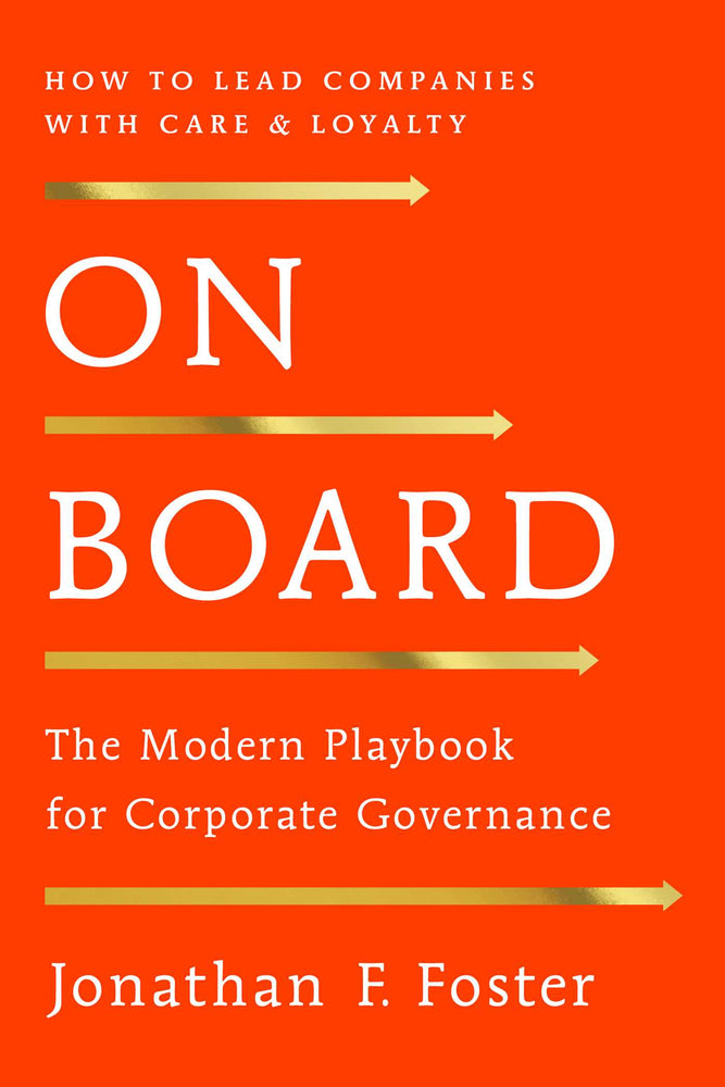 On Board The Modern Playbook for Corporate Governance image - Books - Image - Pop Weasel