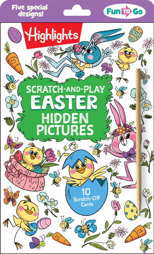 Scratch-and-Play Easter Hidden Pictures image - Children/Young Adult - Image - Pop Weasel