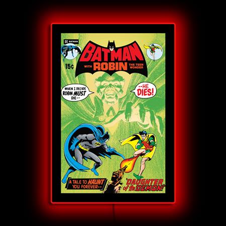 Batman With Robin Mini Poster Plus Led Illuminated Sign - Image - Collectibles - Image - Pop Weasel