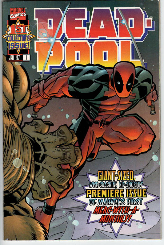 Pre-Owned - Deadpool #1  (January 1997) Scanned Image Pop Weasel Pre-Owned Comics
