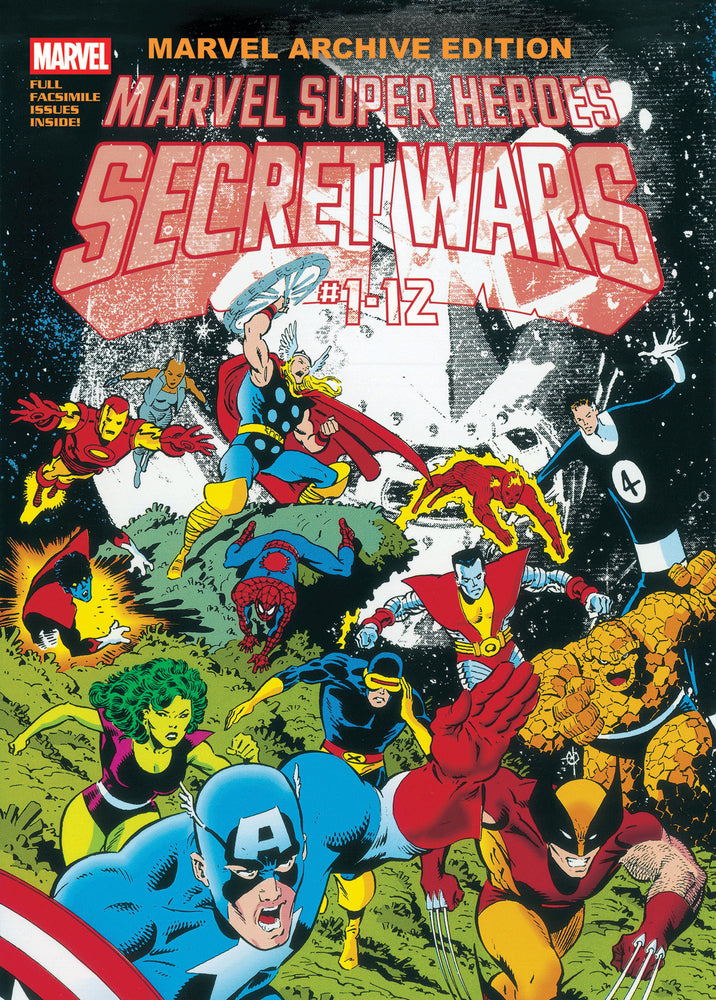 Marvel Archive Edition: Marvel Super Heroes Secret Wars Gallery Edition Mike Zeck Original Collection Cover [DM Only] | Hardcover - Image - Graphic Novels - Image - Pop Weasel