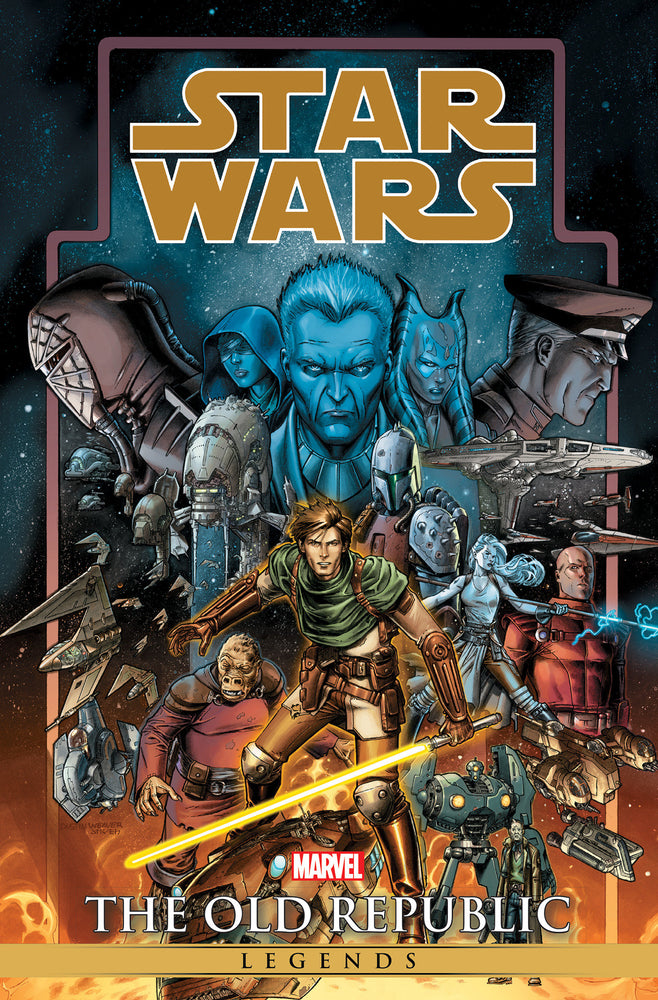 STAR WARS LEGENDS: THE OLD REPUBLIC OMNIBUS VOL. 1 DUSTIN WEAVER COVER [NEW PRINTING, DM ONLY] | Hardcover - Image - Graphic Novels - Image - Pop Weasel