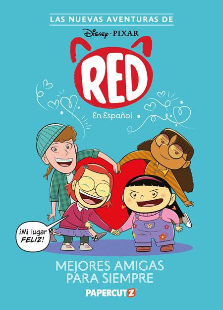 New Adventures Of Turning Red  | Hardcover Vol 01 Besties 4ever Spanish Ed - Image