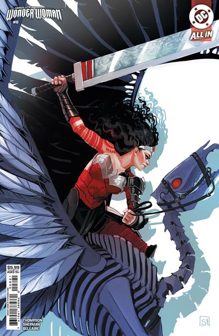 Absolute Wonder Woman #8  B Stephanie Hans Card Stock Var - Image