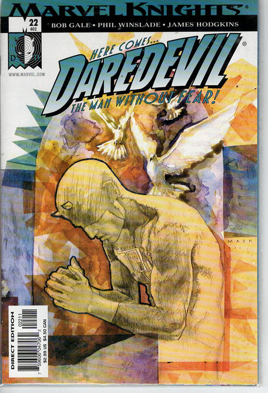 Pre-Owned - Daredevil #22 (402)  (October 2001) Scanned Image Pop Weasel Pre-Owned Comics